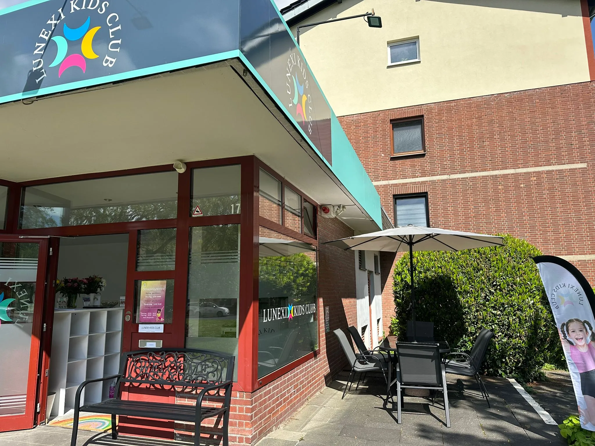 Einblick in die Turnhalle Lunexi Kids Club